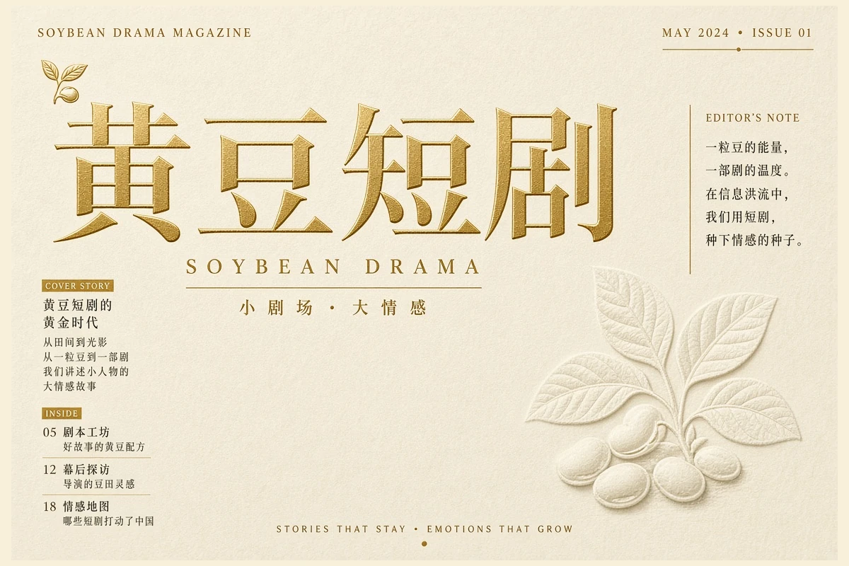 黄豆短剧品牌阅读视觉